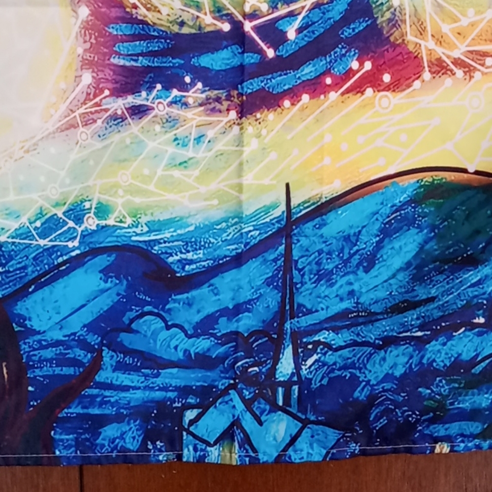 Vincent van Gogh The Starry Night Tapestry NEW - Picture 5 of 5